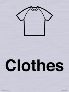 Dementia clothes sign
